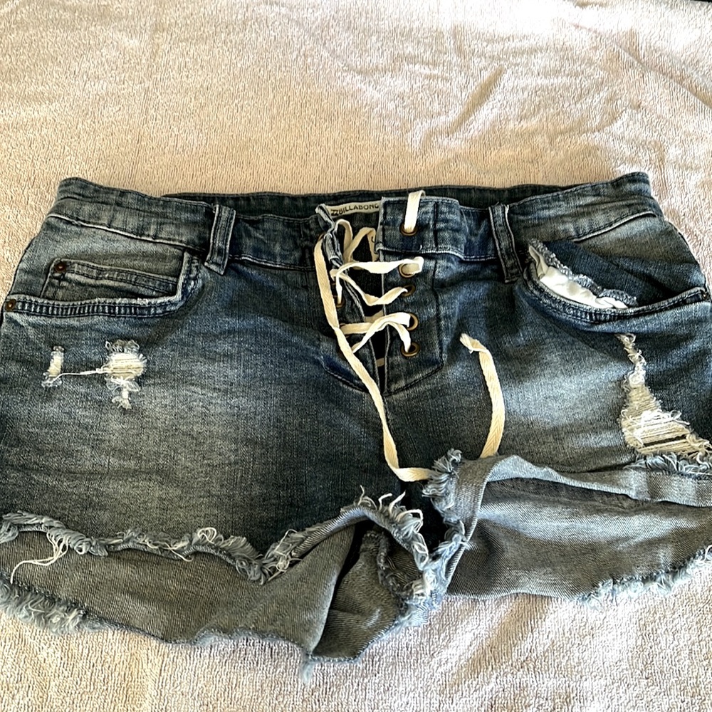 jean shorts billabong